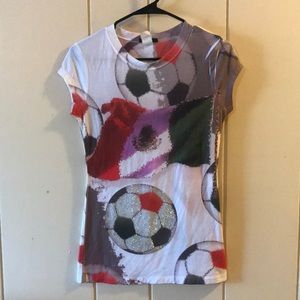 Mexico flag soccer top